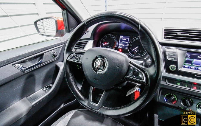 Skoda Fabia cena 24999 przebieg: 248000, rok produkcji 2016 z Krajenka małe 326